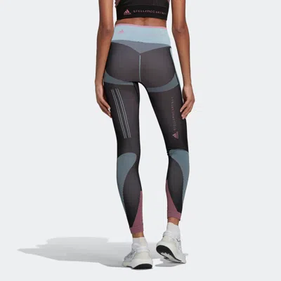 Adidas Originals (wmns) Adidas By Stella Mccartney Truestrength Yoga Knit Tights 'black' In Multi