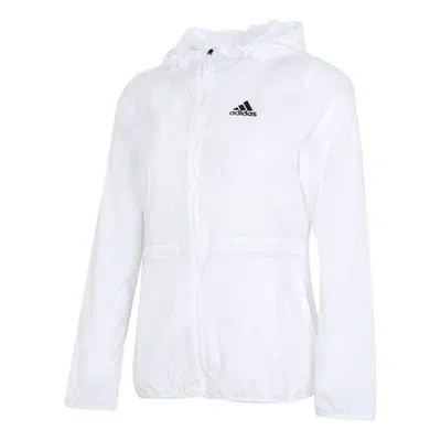 Adidas Originals (wmns) Adidas Breathable Lightweight Jacket 'white'