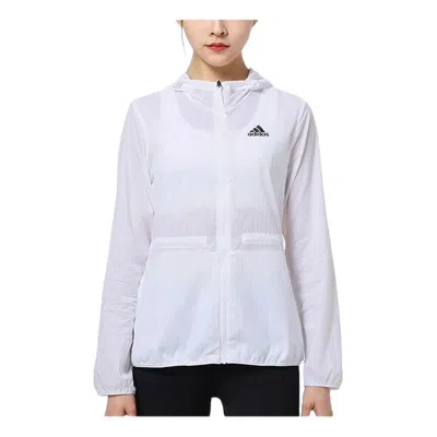 Adidas Originals (wmns) Adidas Breathable Lightweight Jacket 'white'