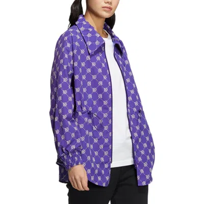 Adidas Originals (wmns) Adidas Neo Mono Windbreaker Jackets 'purple' In Multi