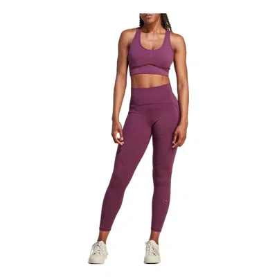 Adidas Originals (wmns) Adidas By Stella Mccartney Truestrength Medium-support Bra 'red Night' In Purple