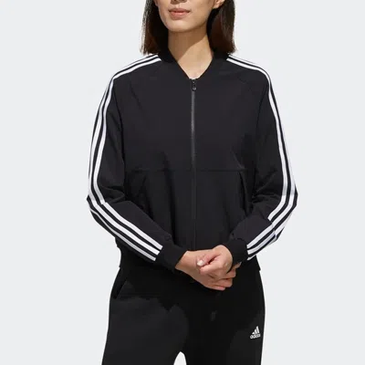 Adidas Originals (wmns) Adidas Stand Collar Sports Jacket Black