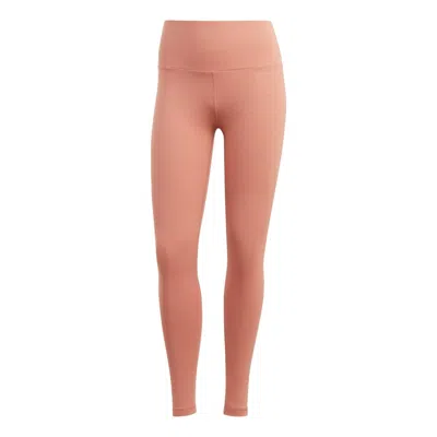 Adidas Originals (wmns) Adidas Yoga Essentials Leggings 'skin' In Pink