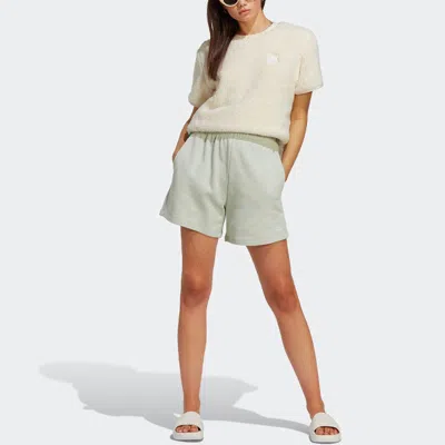 Adidas Originals (wmns) Adidas Original Essentials+ Made With Hemp Shorts 'green'