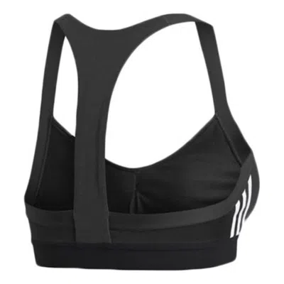 Adidas Originals (wmns) Adidas All Me 3-stripes Bra Asia Sizing 'black Whtie'