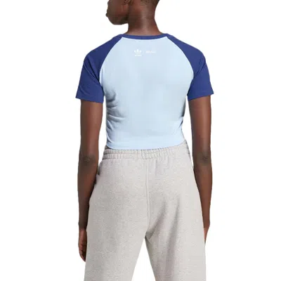 Adidas Originals (wmns)  X Hello Kitty Graphic T-shirt Asia Sizing 'blue'