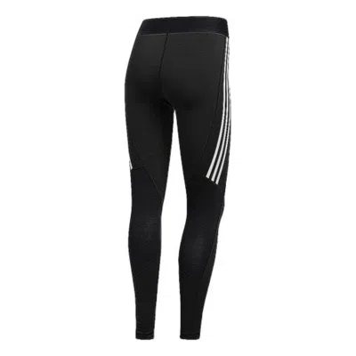 Adidas Originals (wmns) Adidas Alphaskin 3-stripes Long Tights Asia Sizing 'black'