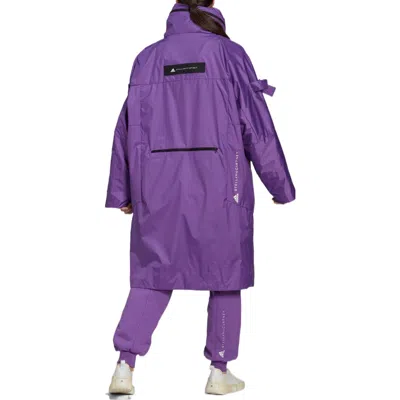 Adidas Originals (wmns) Adidas By Stella Mccartney Long Parka 'purple' In Multi