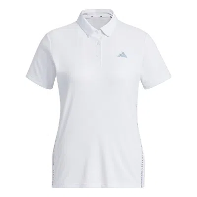 Adidas Originals (wmns) Adidas Heat.rdy Polo Shirt 'white' In Multi
