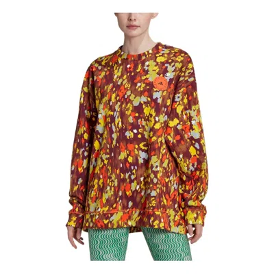 Adidas Originals (wmns) Adidas By Stella Mccartney Floral Print Sweatshirt 'multi-color'