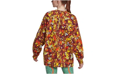 Adidas Originals (wmns) Adidas By Stella Mccartney Floral Print Sweatshirt 'multi-color'