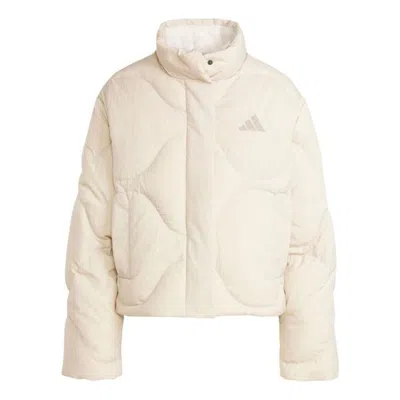 Adidas Originals (wmns) Adidas Lightweight Down Jacket 'beige' In Neutral