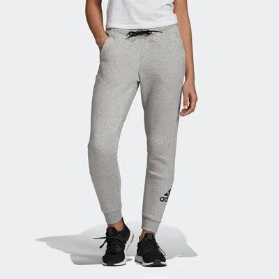 Adidas Originals (wmns) Adidas Sportswear Badge Of Sport Sweat Pants 'grey' In Gray