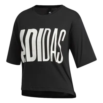 Adidas Originals (wmns) Adidas T-shirt Asia Sizing 'black'