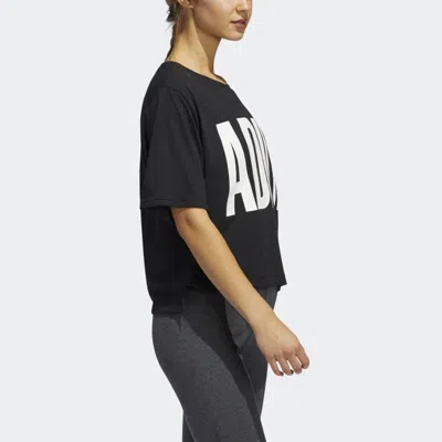Adidas Originals (wmns) Adidas T-shirt Asia Sizing 'black'