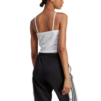 Adidas Originals (wmns) Adidas Adicolor Classics Tank Top 'white Black' In Multi