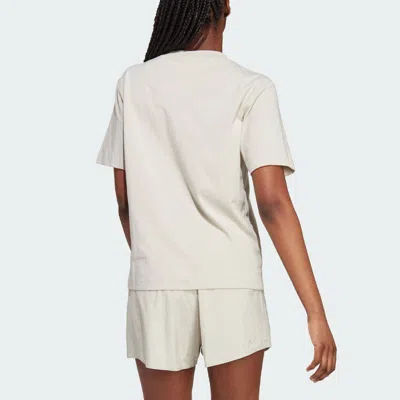Adidas Originals (wmns) Adidas By Stella Mccartney Truecasuals Regular Sportswear Tee 'dove Grey' In Gray