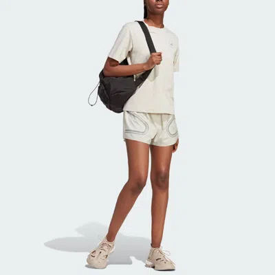 Adidas Originals (wmns) Adidas By Stella Mccartney Truecasuals Regular Sportswear Tee 'dove Grey' In Gray