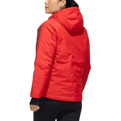Adidas Originals (wmns) Adidas Terrex Hooded Jacket 'red Black'