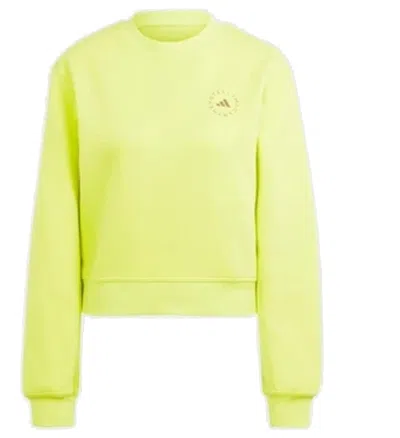Adidas Originals (wmns) Adidas By Stella Mccartney Sportswear Sweatshirt 'green' In Yellow