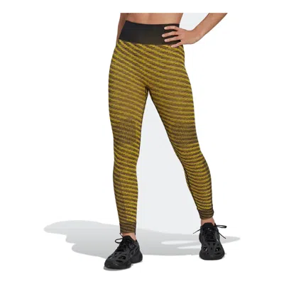Adidas Originals (wmns) Adidas By Stella Mccartney Knit Training Pants 'green' In Brown