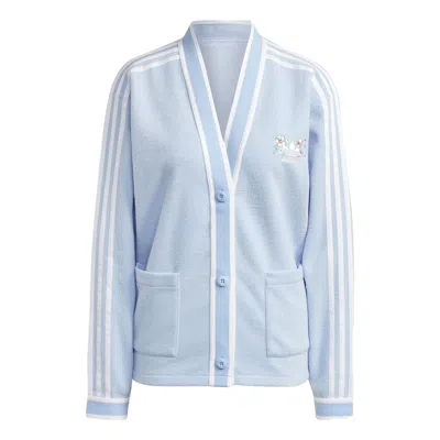 Adidas Originals (wmns) Adidas Windbreaker Cardigan 'blue'