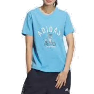 Adidas Originals (wmns) Adidas Original T-shirt Asia Sizing 'blue'