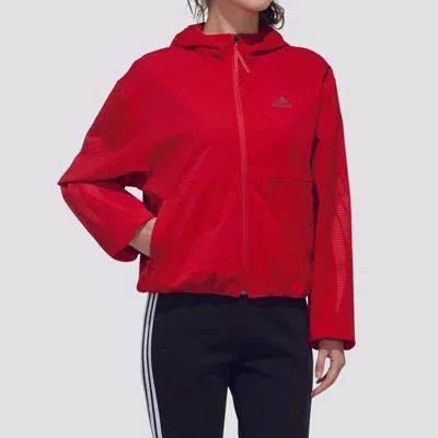 Adidas Originals (wmns) Adidas Sports Stylish Jacket 'light Red Purple'