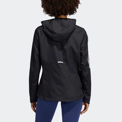 Adidas Originals (wmns) Adidas Own The Run Hooded Jacket Black
