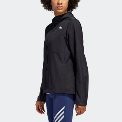 Adidas Originals (wmns) Adidas Own The Run Hooded Jacket Black