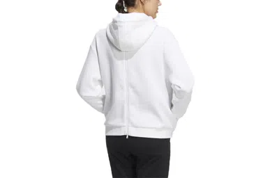 Adidas Originals (wmns) Adidas X Transformers Crossover Solid Color Hoodie White