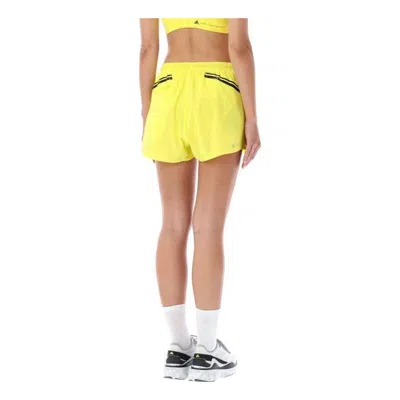 Adidas Originals (wmns) Adidas By Stella Mccartney Truepace Running Shorts 'yellow Black'