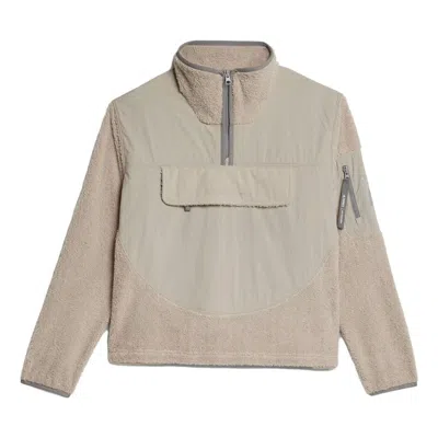 Adidas Originals (wmns) Adidas Terrex + And Wander Xploric Midlayer Top 'beige' In Neutral