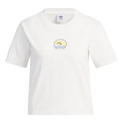 Adidas Originals (wmns) Adidas Outdoor T-shirt 'white'