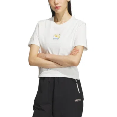 Adidas Originals (wmns) Adidas Outdoor T-shirt 'white'