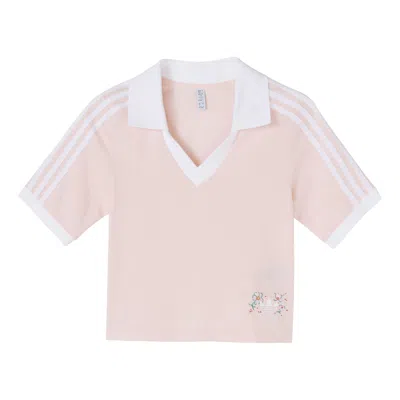 Adidas Originals (wmns)  Cropped Polo Shirts 'pink'