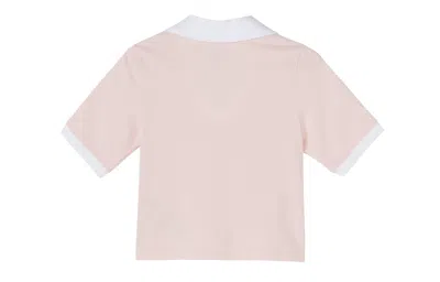 Adidas Originals (wmns)  Cropped Polo Shirts 'pink'