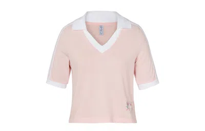 Adidas Originals (wmns)  Cropped Polo Shirts 'pink'