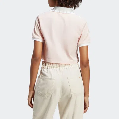 Adidas Originals (wmns)  Cropped Polo Shirts 'pink'