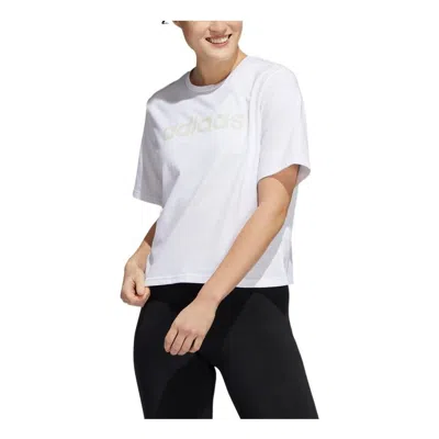 Adidas Originals (wmns) Adidas Water Tiger Graphic Crop T-shirt 'white'