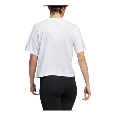 Adidas Originals (wmns) Adidas Water Tiger Graphic Crop T-shirt 'white'