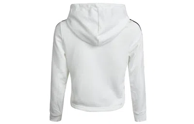 Adidas Originals (wmns) Adidas 3-stripes Cropped Hoodie 'white'