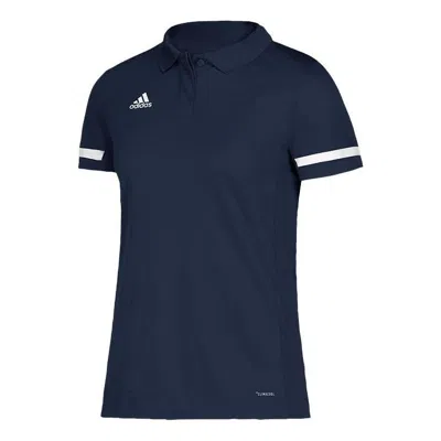 Adidas Originals (wmns) Adidas Team 19 Polo Shirt 'navy' In Blue