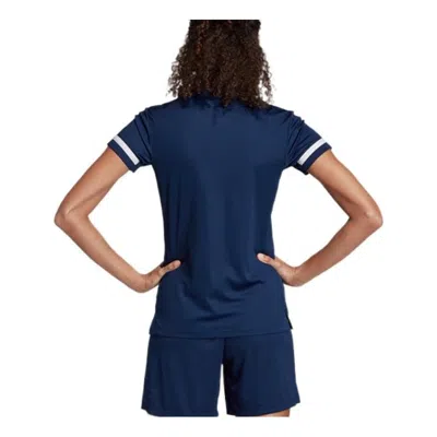 Adidas Originals (wmns) Adidas Team 19 Polo Shirt 'navy' In Blue