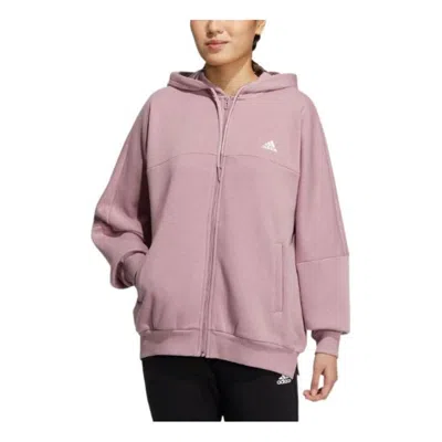 Adidas Originals (wmns) Adidas Word Fleece Hoodie 'pink'