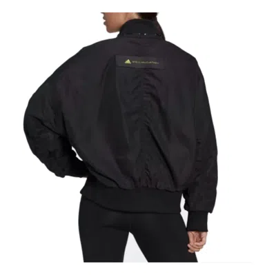 Adidas Originals (wmns) Adidas By Stella Mccartney Woven Bomber Jacket 'black'