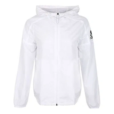 Adidas Originals (wmns) Adidas Windbreaker Sport Hoodie Jacket 'white'