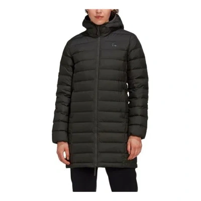 Adidas Originals (wmns) Adidas Todown Down Coat 'black' In Gray