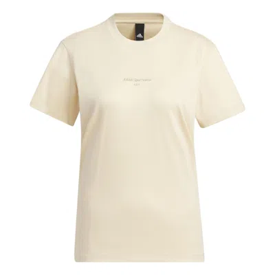 Adidas Originals (wmns) Adidas Sportswear T-shorts 'beige' In Neutral