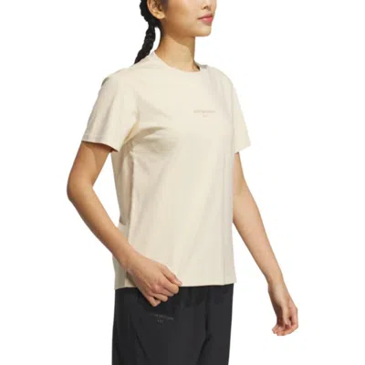 Adidas Originals (wmns) Adidas Sportswear T-shorts 'beige' In Neutral
